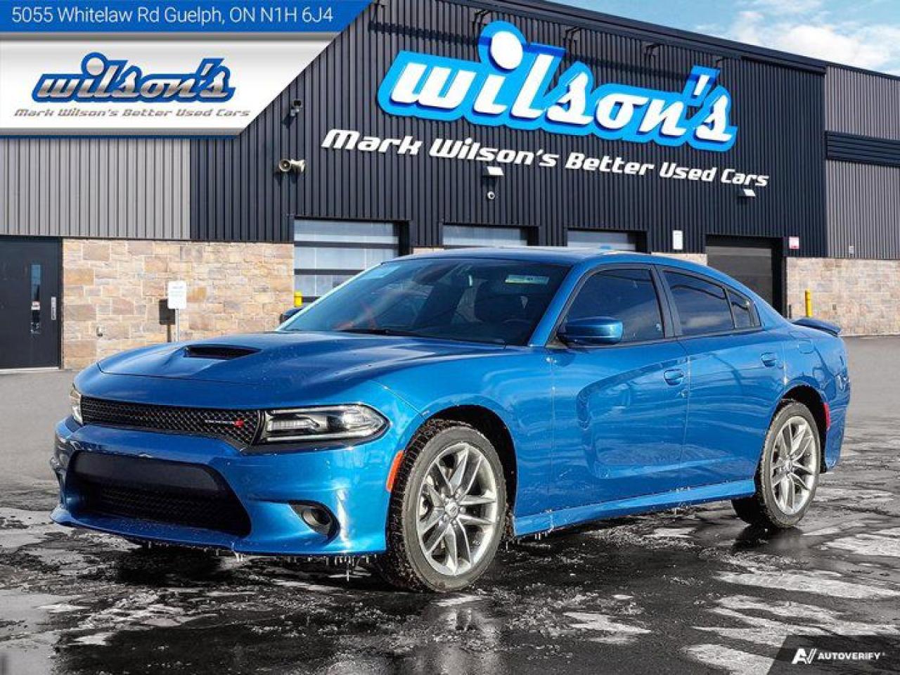 Used 2021 Dodge Charger GT Plus AWD | Leather-Suede Seats | Sunroof | Cooled + Heated Seats | BSM | CarPlay + Android for sale in Guelph, ON