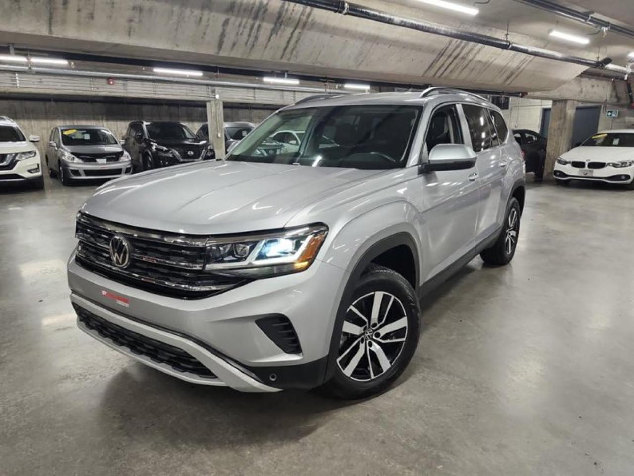 Come see this certified 2021 Volkswagen Atlas Comfortline AWD | Leather | Nav | Heated Seats | Power Seat | Power Tailgate . Its Automatic transmission and 2.0 L engine will keep you going. This Volkswagen Atlas features the following options: Reverse Camera, Navigation System, Leather, Air Conditioning, Heated Seats, Tilt Steering Wheel, Steering Radio Controls, Power Windows, Power Locks, and Power Lift Gate. Test drive this vehicle at Mark Wilsons Better Used Cars, 5055 Whitelaw Road, Guelph, ON N1H 6J4.60+ years of World Class Service!450+ Live Market Priced VEHICLES! ONE MASSIVE LOCATION!Free Local Delivery Available!FINANCING! - Better than bank rates! 6 Months No Payments available on approved credit OAC. Zero Down Available. We have expert licensed credit specialists to secure the best possible rate for you and keep you on budget ! We are your financing broker, let us do all the leg work on your behalf! Click the RED Apply for Financing button to the right to get started or drop in today!BAD CREDIT APPROVED HERE! - You dont need perfect credit to get a vehicle loan at Mark Wilsons Better Used Cars! We have a dedicated licensed team of credit rebuilding experts on hand to help you get the car of your dreams!WE LOVE TRADE-INS! - Top dollar trade-in values!SELL us your car even if you dont buy ours! HISTORY: Free Carfax report included.Certification included! No shady fees for safety!EXTENDED WARRANTY: Available30 DAY WARRANTY INCLUDED: 30 Days, or 3,000 km (mechanical items only). No Claim Limit (abuse not covered)5 Day Exchange Privilege! *(Some conditions apply)CASH PRICES SHOWN: Excluding HST and Licensing Fees.2019 - 2024 vehicles may be daily rentals. Please inquire with your Salesperson.We have made every reasonable attempt to ensure options are correct but please verify with your sales professional