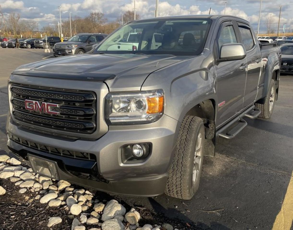 Used 2019 GMC Canyon 4WD All Terrain 4x4 Crew V6 | Nav | Split Leather | Heated Seats | Carplay + Android | Tonneau Cover for sale in Guelph, ON