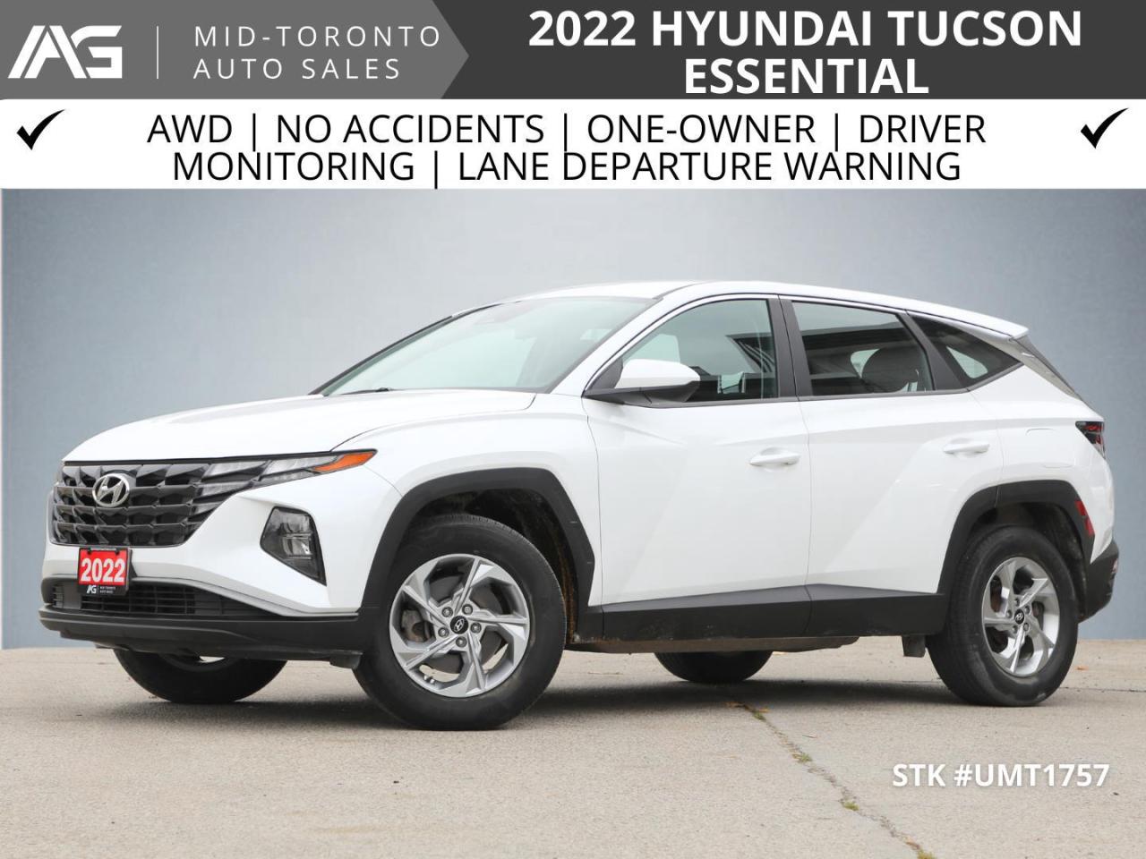 Used 2022 Hyundai Tucson 2022 Hyundai Tucson AWD ESSENTIAL - No Accidents - One Owner for sale in North York, ON