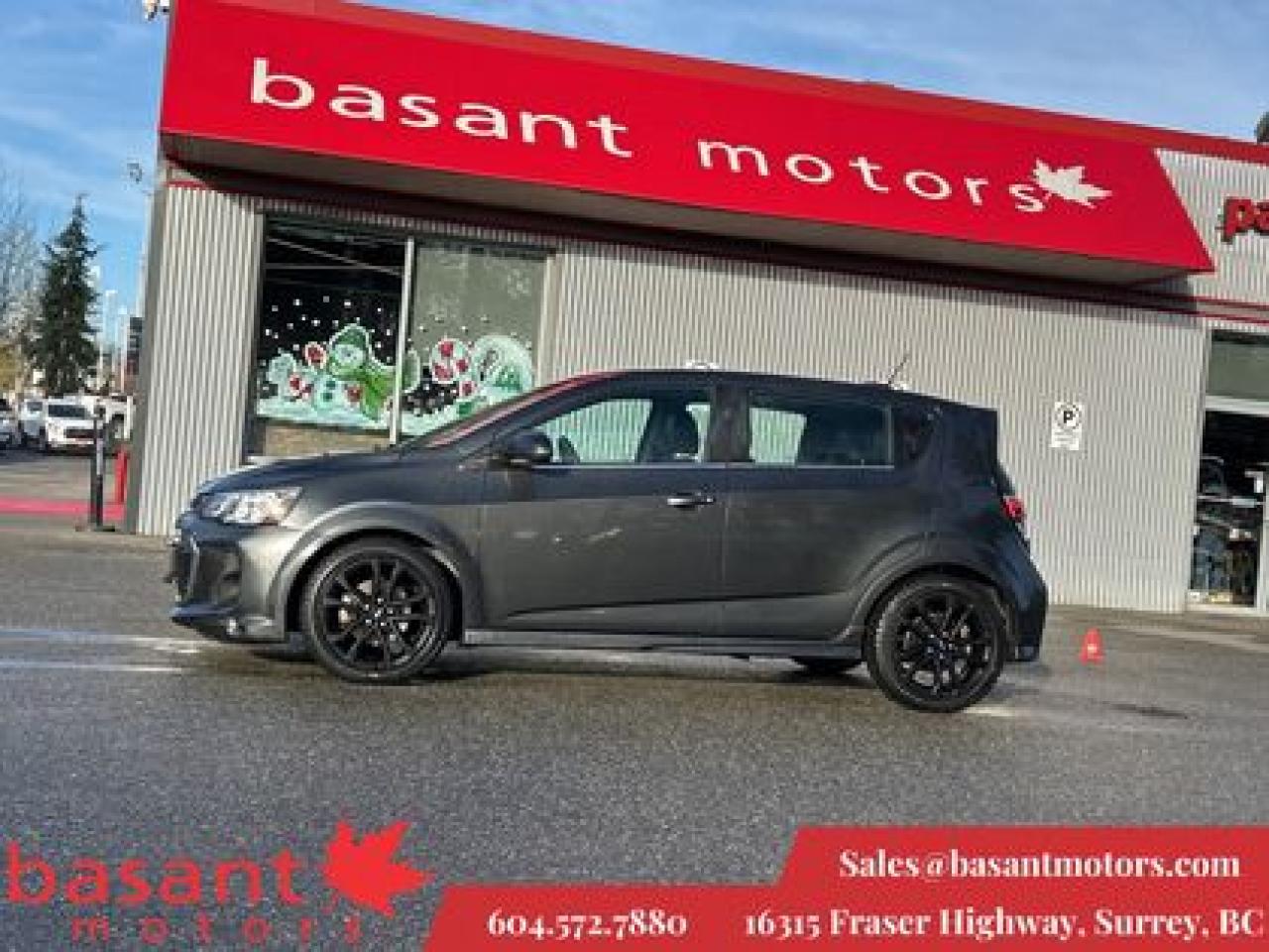 Used 2018 Chevrolet Sonic Premier, Low KMs, Sunroof, Leather, Backup Cam! for sale in Surrey, BC