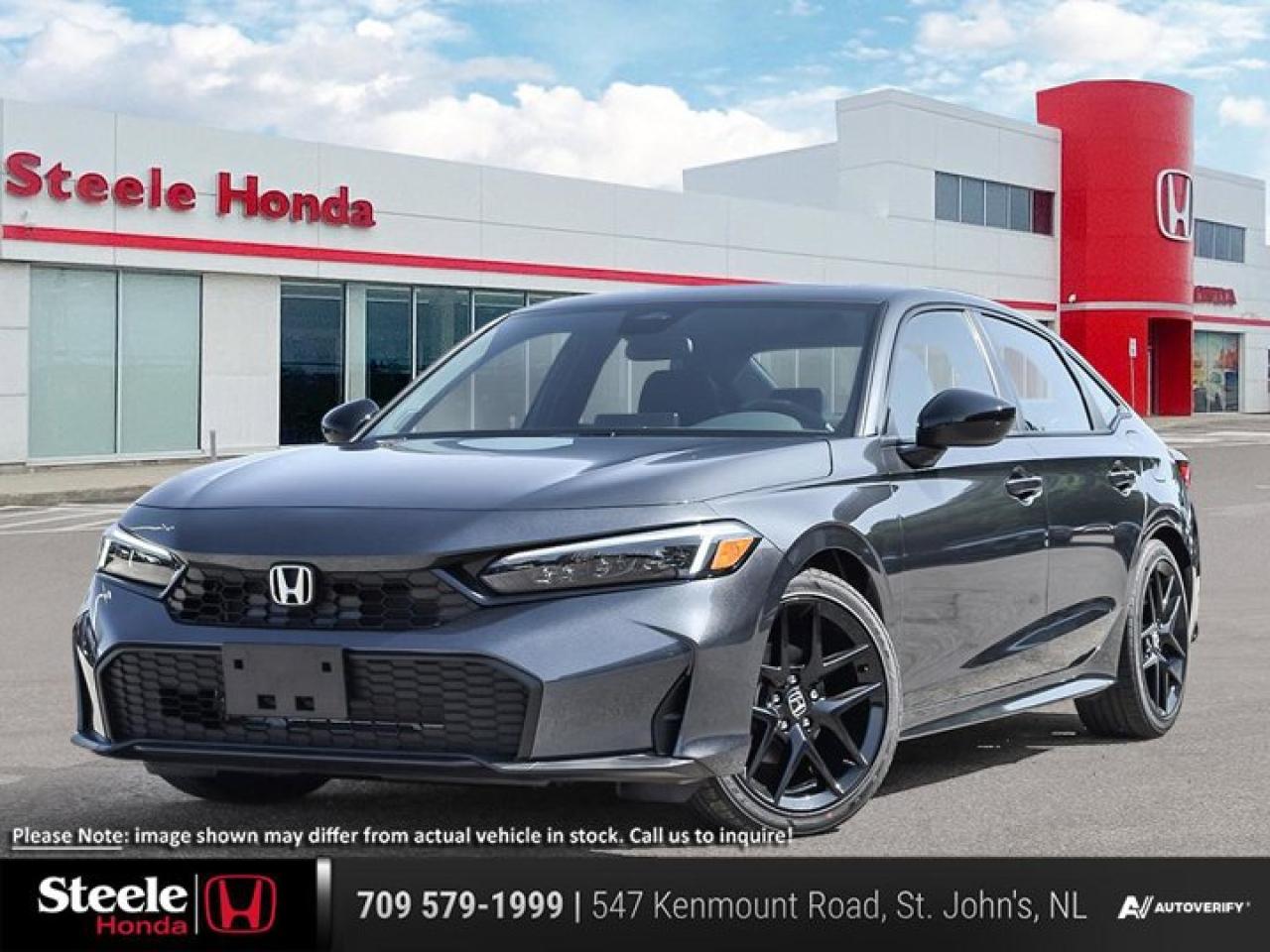 New 2025 Honda Civic Sedan Sport for sale in St. John's, NL