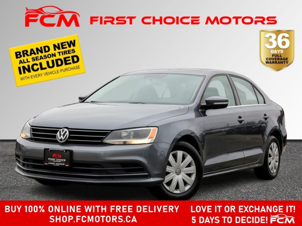 Used 2015 Volkswagen Jetta TSI  ~AUTOMATIC, FULLY CERTIFIED WITH WARRANTY!!!! for sale in North York, ON