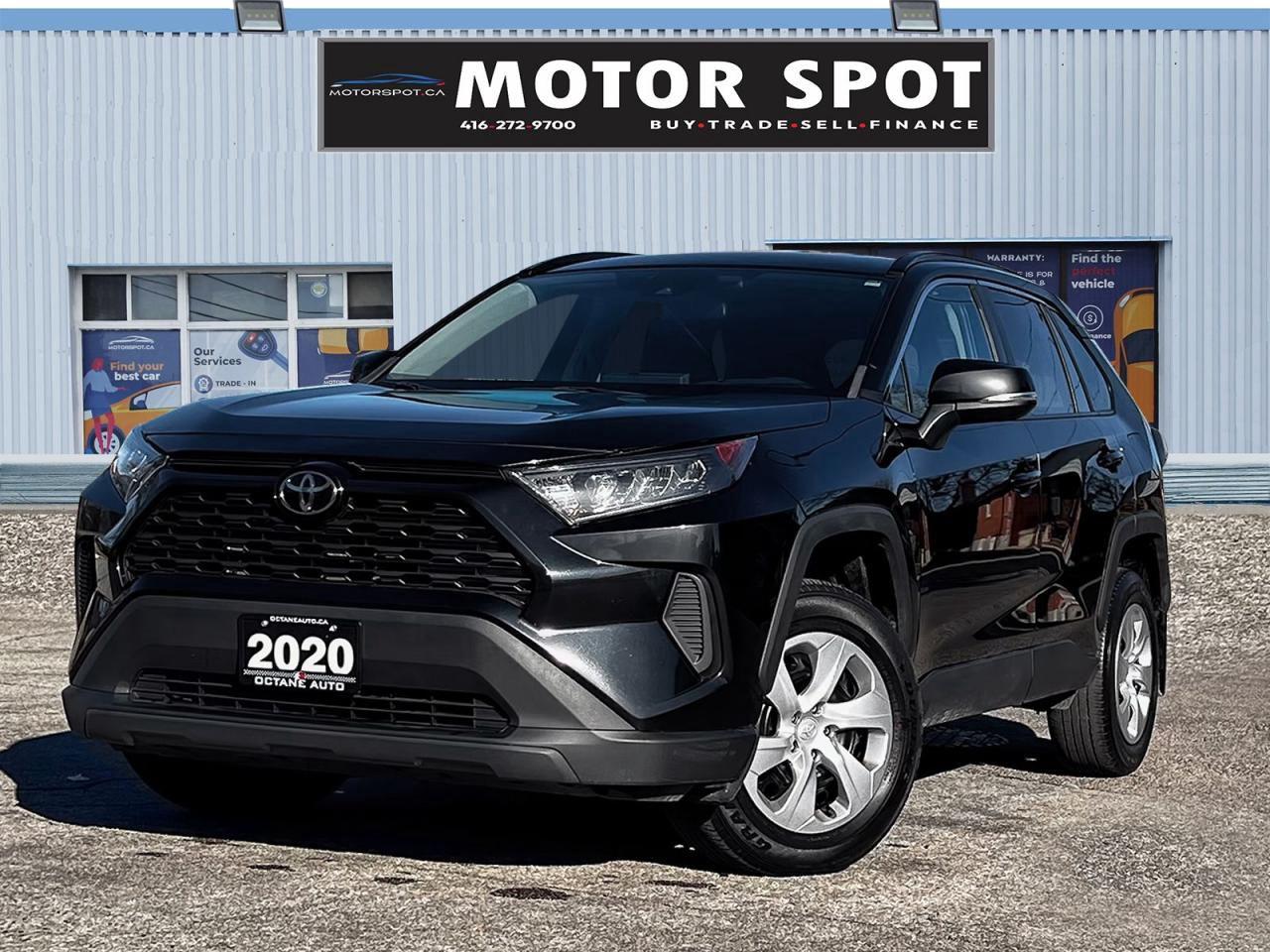 <div><font color=#242424><span>This 2020 Toyota RAV4 LE AWD is accident-free and built for adventure. With a 2.5L engine, 203 horsepower, and all-wheel drive, it delivers strong performance in any condition. Equipped with heated seats, radar cruise control, lane departure assist, and Toyota Safety Sense 2.0, it offers comfort, convenience, and peace of mind. Whether youre commuting or exploring, this RAV4 LE AWD is ready for anything. Test drive it today!Welcome to Motor Spot! Conveniently located at 1933 Kennedy Rd, Scarborough, ON M1P 2L9, were dedicated to providing you with a seamless car-buying experience. Heres what sets us apart:</span></font></div><br /><div><span>**Certification:** Ensure your peace of mind with our comprehensive certification process. Each pre-owned vehicle undergoes a rigorous safety inspection, exceeding industry standards. Our service includes an oil change and professional detailing before delivery. Vehicles are not drivable, if not certified and not e-tested, a certification package is available for $699. We also welcome trade-ins, and taxes and licensing are additional.</span></div><div><font color=#242424 face=Segoe UI, Segoe UI Web (West European), Segoe UI, -apple-system, BlinkMacSystemFont, Roboto, Helvetica Neue, sans-serif><span><br /></span></font></div><div><font color=#242424 face=Segoe UI, Segoe UI Web (West European), Segoe UI, -apple-system, BlinkMacSystemFont, Roboto, Helvetica Neue, sans-serif><span>**Financing:** No matter your credit history, our finance and credit experts are here to help. Whether youre dealing with no credit, bankruptcy, consumer proposal, or collections, we specialize in securing approvals and starting your journey to rebuilding credit. Financing deals are subject to an Admin fee, and we offer on-the-spot financing with instant approvals.</span></font></div><div><font color=#242424 face=Segoe UI, Segoe UI Web (West European), Segoe UI, -apple-system, BlinkMacSystemFont, Roboto, Helvetica Neue, sans-serif><span><br /></span></font></div><div><font color=#242424 face=Segoe UI, Segoe UI Web (West European), Segoe UI, -apple-system, BlinkMacSystemFont, Roboto, Helvetica Neue, sans-serif><span>**Warranty:** Rest assured knowing your vehicle is eligible for an extended warranty. We offer various terms and coverages to suit your needs. Our team is ready to assist you in selecting the right warranty option.</span></font></div><div><font color=#242424 face=Segoe UI, Segoe UI Web (West European), Segoe UI, -apple-system, BlinkMacSystemFont, Roboto, Helvetica Neue, sans-serif><span><br /></span></font></div><div><font color=#242424 face=Segoe UI, Segoe UI Web (West European), Segoe UI, -apple-system, BlinkMacSystemFont, Roboto, Helvetica Neue, sans-serif><span>**Pricing:** At Motor Spot, we believe in fair and transparent pricing. Say goodbye to negotiationswe constantly monitor the market and adjust our prices below the market average to provide you with the best value. Enjoy a hassle-free buying experience with us and avoid paying more elsewhere.</span></font></div><div><font color=#242424 face=Segoe UI, Segoe UI Web (West European), Segoe UI, -apple-system, BlinkMacSystemFont, Roboto, Helvetica Neue, sans-serif><span><br /></span></font></div><div><font color=#242424 face=Segoe UI, Segoe UI Web (West European), Segoe UI, -apple-system, BlinkMacSystemFont, Roboto, Helvetica Neue, sans-serif><span>Visit us today or contact our team for more information. Your satisfaction is our priority at Motor Spot!</span></font></div>