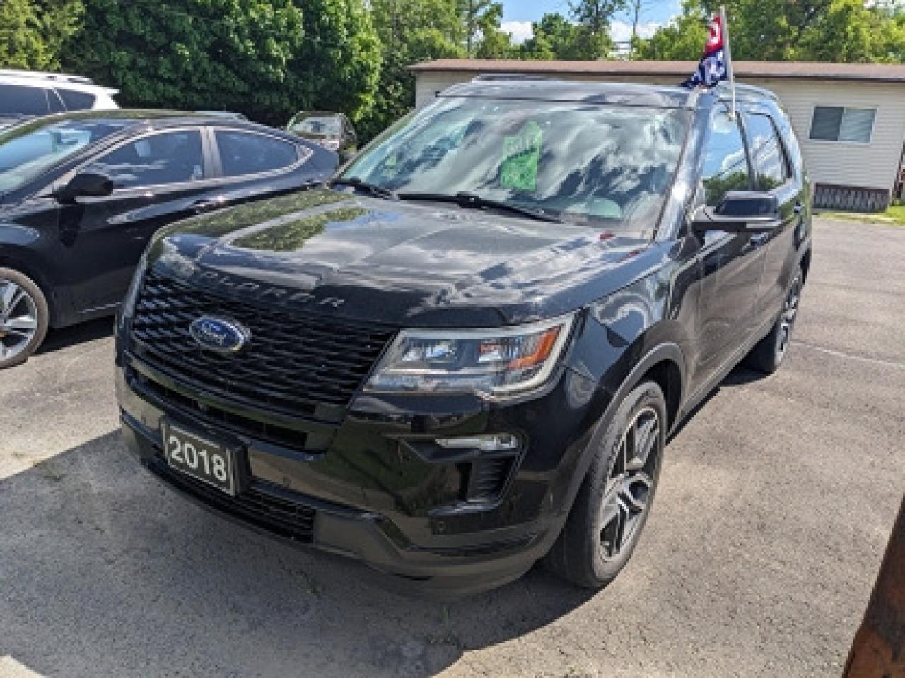 Used 2018 Ford Explorer Sport EcoBoost 4WD for sale in Brockville, ON