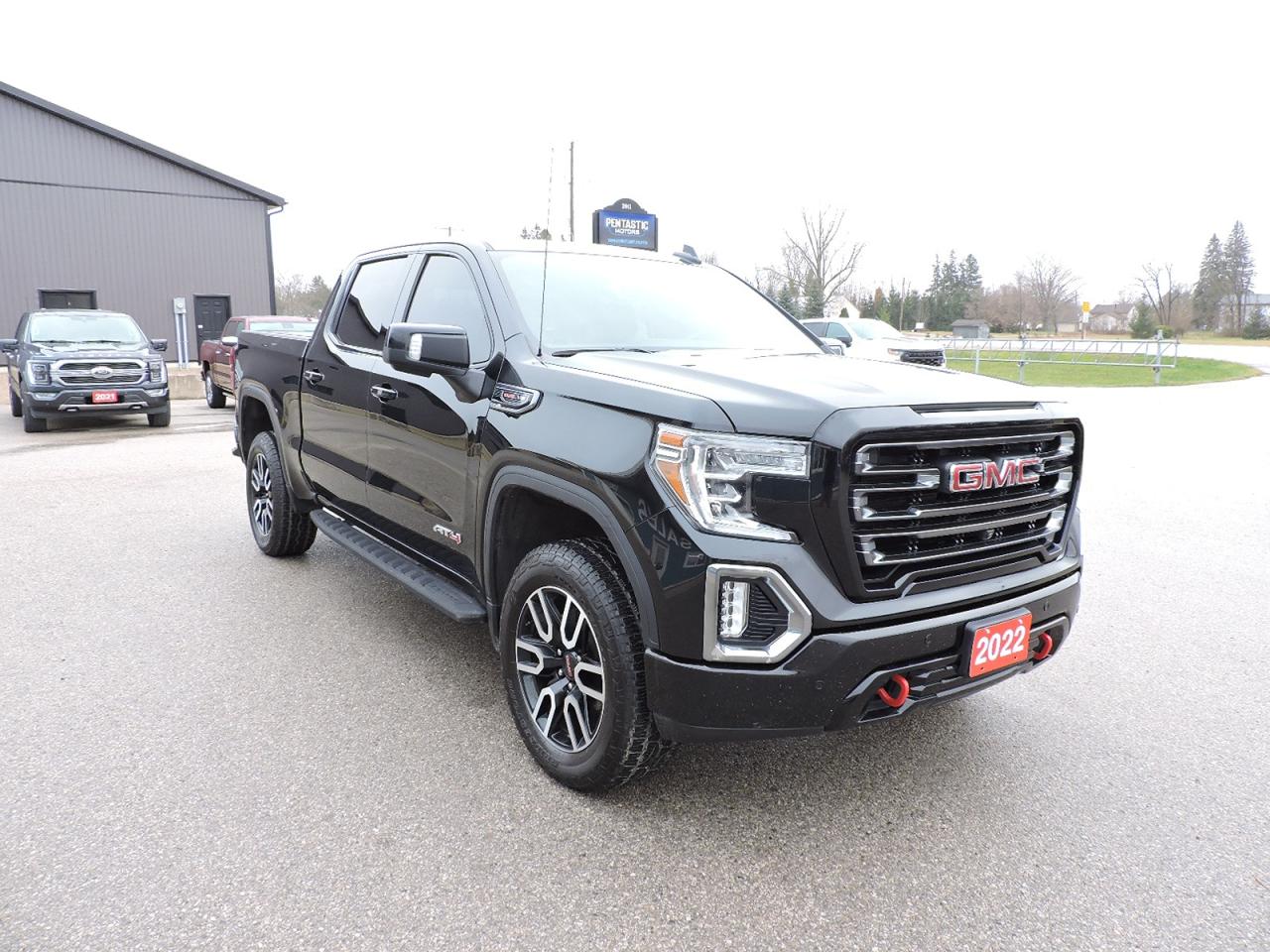 Used 2022 GMC Sierra 1500 AT4 6.2L 4X4 Leather Sunroof Navigation Loaded for sale in Gorrie, ON