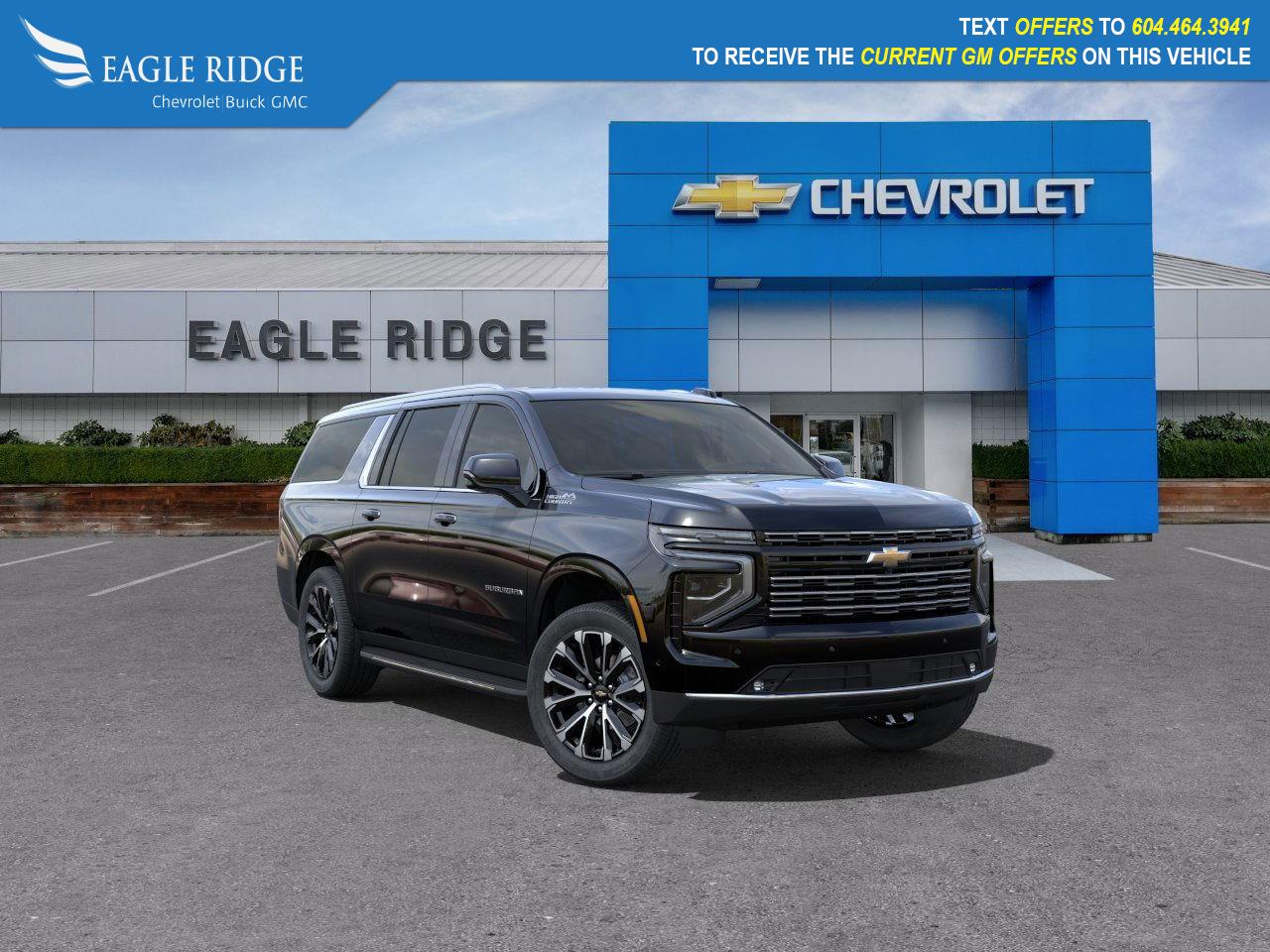 New 2025 Chevrolet Suburban High Country for sale in Coquitlam, BC