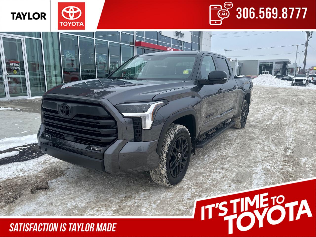 New 2024 Toyota Tundra Limited 6.5foot Long Box for sale in Regina, SK