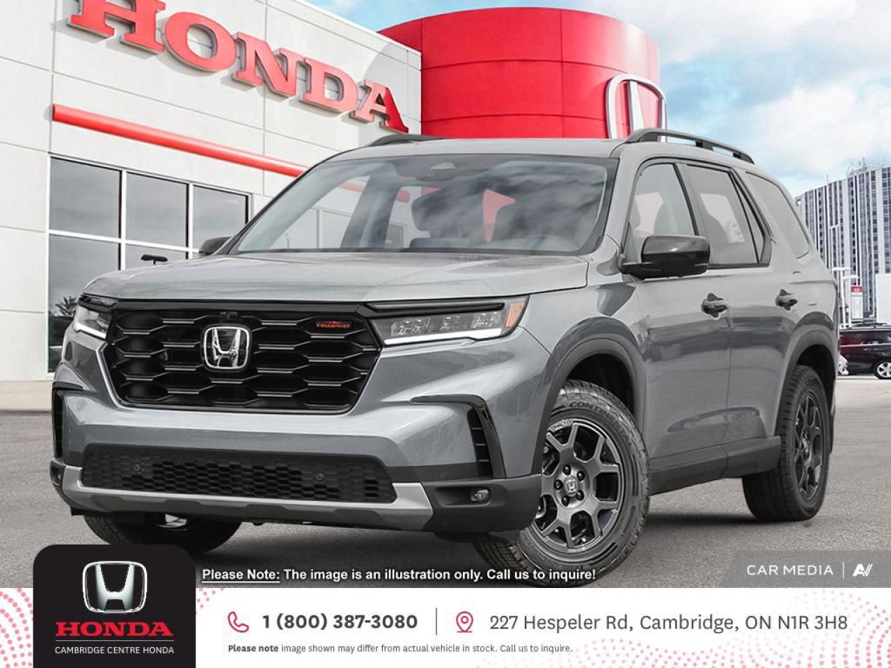 New 2025 Honda Pilot TrailSport IN-STOCK! for sale in Cambridge, ON