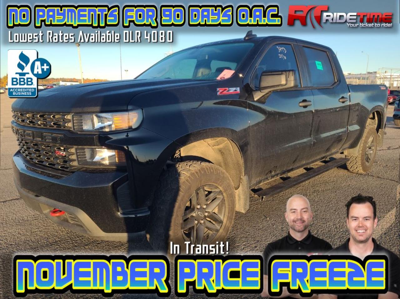 Used 2022 Chevrolet Silverado 1500 LTD Custom Trail Boss for sale in Winnipeg, MB