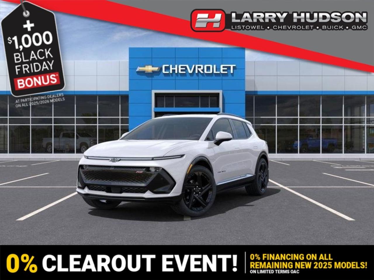 New 2025 Chevrolet Equinox EV RS for sale in Listowel, ON