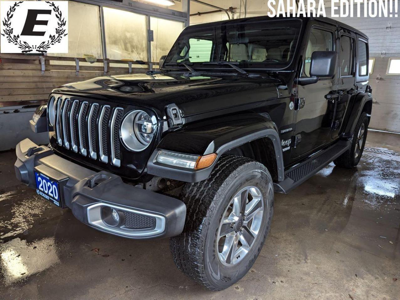 Used 2020 Jeep Wrangler Sahara UNLIMITED  AUTO START/STOP!! for sale in Barrie, ON