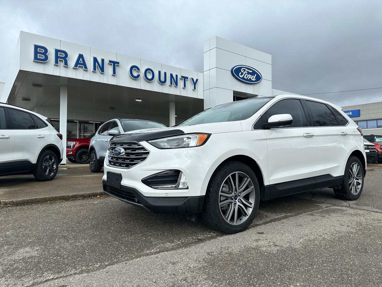 Used 2022 Ford Edge TITANIUM | AWD | PANO ROOF | TRAILER TOW | for sale in Brantford, ON