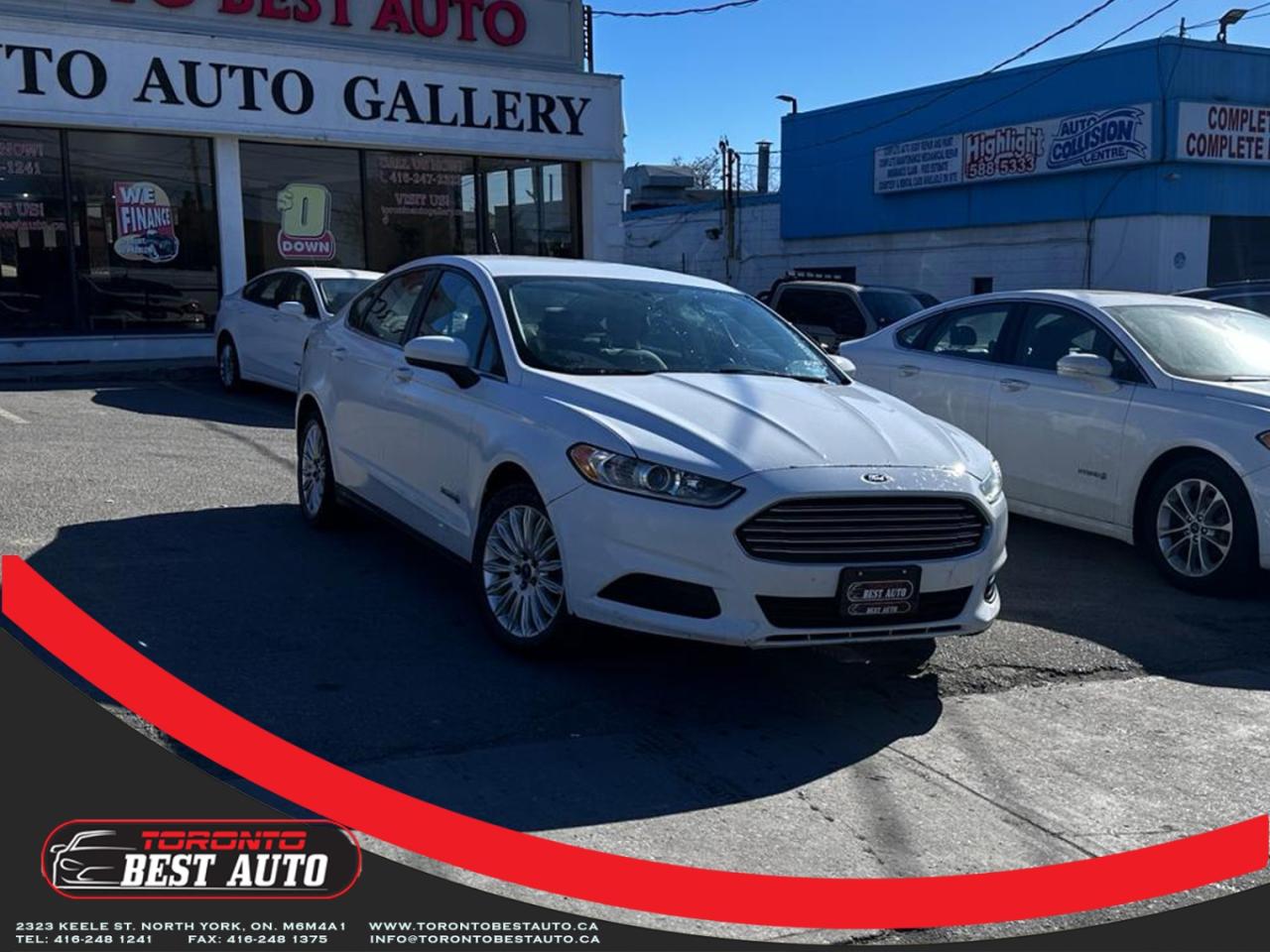 Used 2014 Ford Fusion Hybrid 4dr Sdn S Hybrid FWD for sale in Toronto, ON