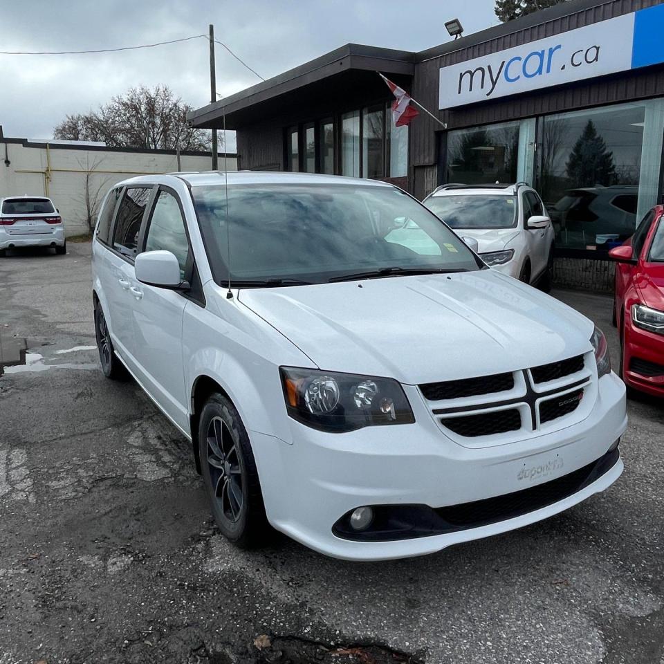 Used 2018 Dodge Grand Caravan 3.6L GT 2WD!!!   BACKUP CAM. HEATED SEATS. LEATHER. A/C. CRUISE. PWR GROUP. KEYLESS ENTRY. PERFECT F for sale in Kingston, ON