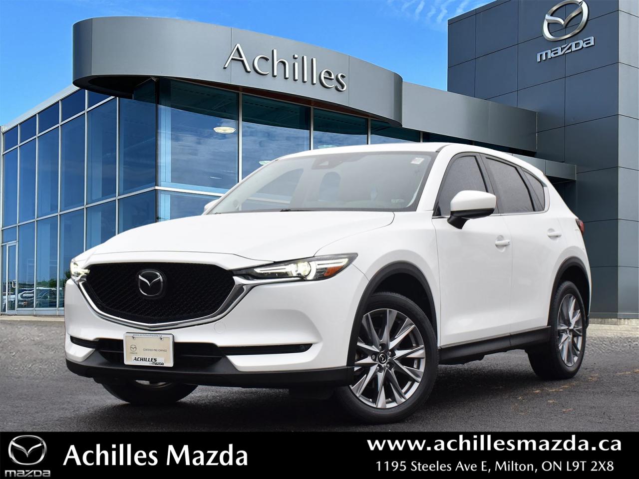 Used 2021 Mazda CX-5 GT w/Turbo GT-AWD, Turbo, BOSE, Leather, Moonroof for sale in Milton, ON