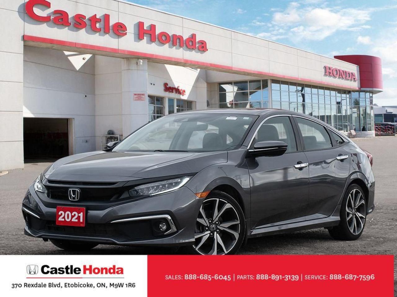 Used 2021 Honda Civic Sedan Touring | Leather Seats | Honda Sensing | Navi | for sale in Rexdale, ON