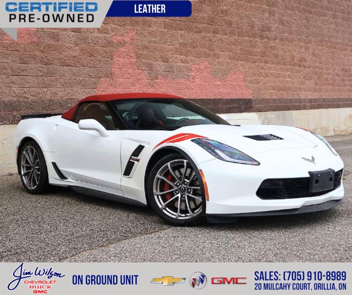 Used 2018 Chevrolet Corvette 2dr Grand Sport Conv w-3LT | LEATHER | BOSE for sale in Orillia, ON