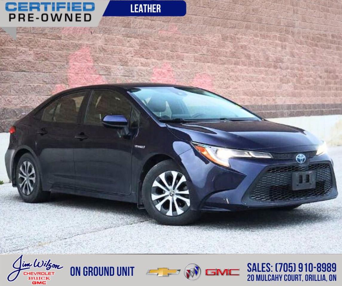 Used 2021 Toyota Corolla Hybrid CVT | LEATHER | BLUETOOTH for sale in Orillia, ON