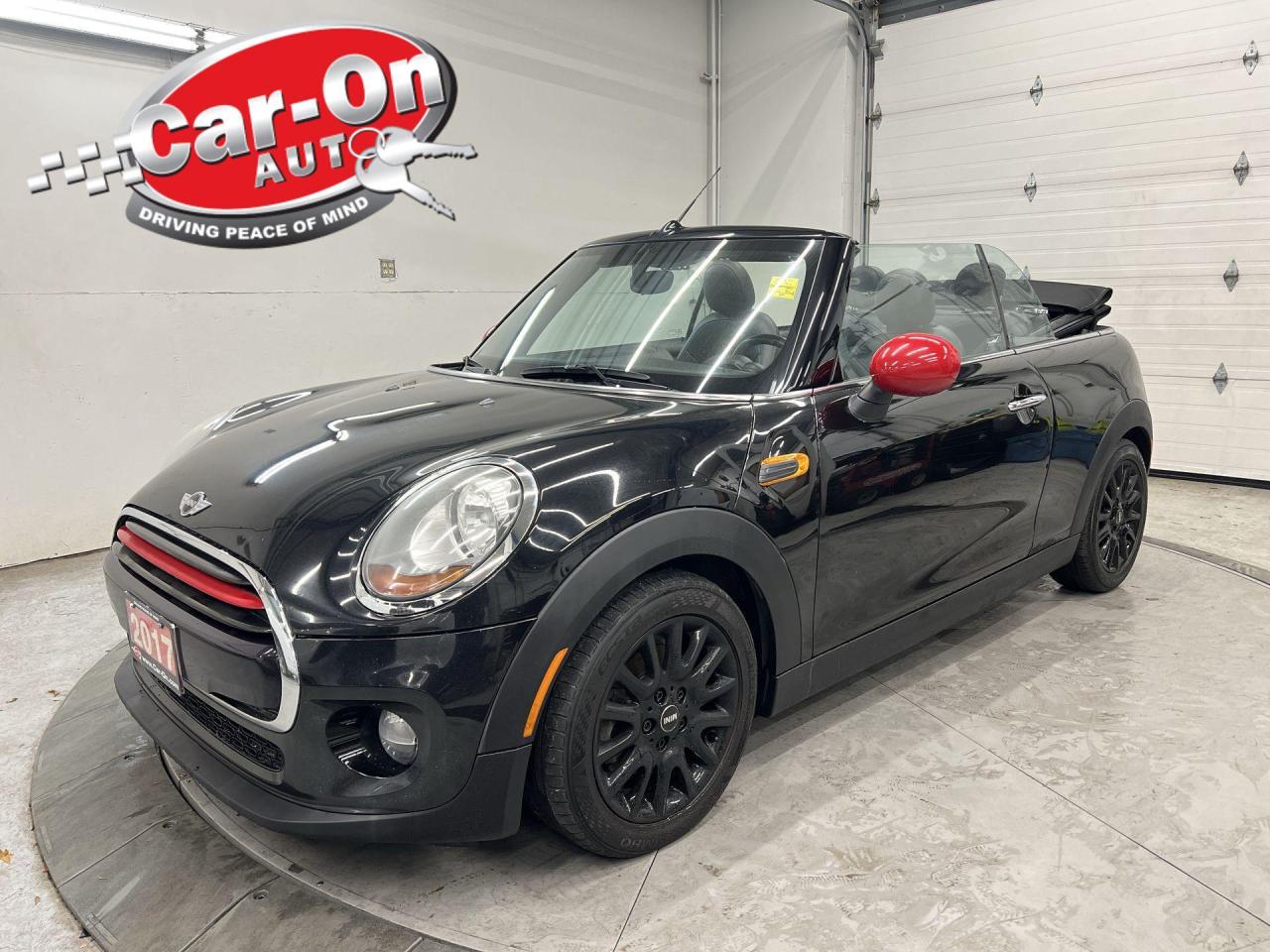 Used 2017 MINI Cooper CONVERTIBLE | 6-SPEED | ONLY 70,000 KMS! | LEATHER for sale in Ottawa, ON