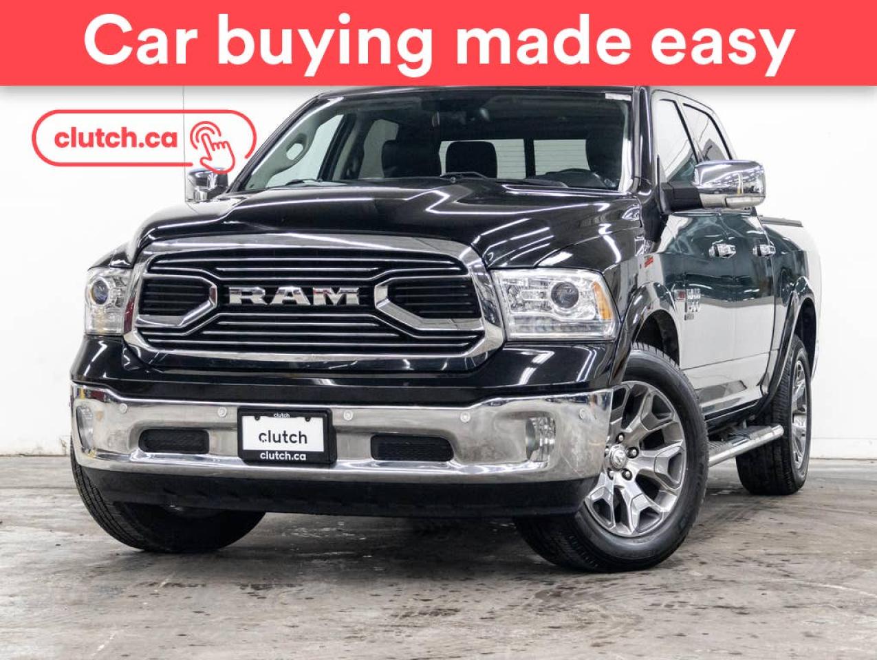 Used 2019 RAM 1500 Laramie Crew Cab 4X4 w/ Apple CarPlay, Heated Steering Wheel, Heated Front Seats for sale in Toronto, ON