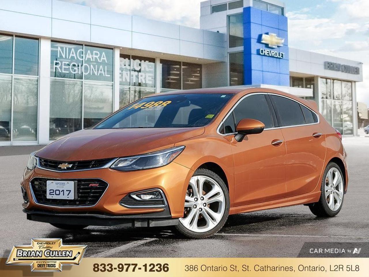 Used 2017 Chevrolet Cruze Premier Hatchback Premier for sale in St Catharines, ON