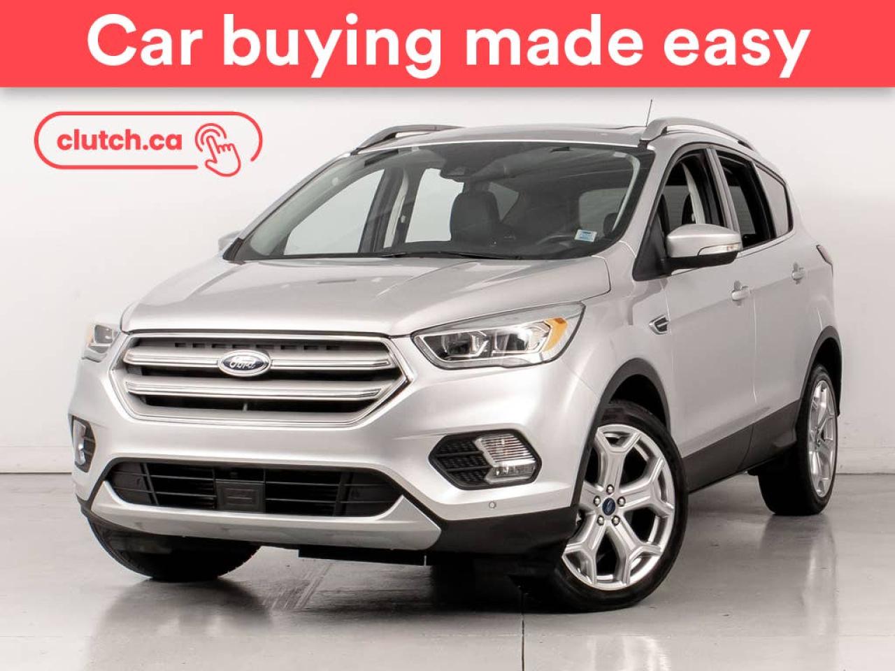 Used 2019 Ford Escape Titanium w/ Leather Seats, Navigation, Push Button Start for sale in Bedford, NS