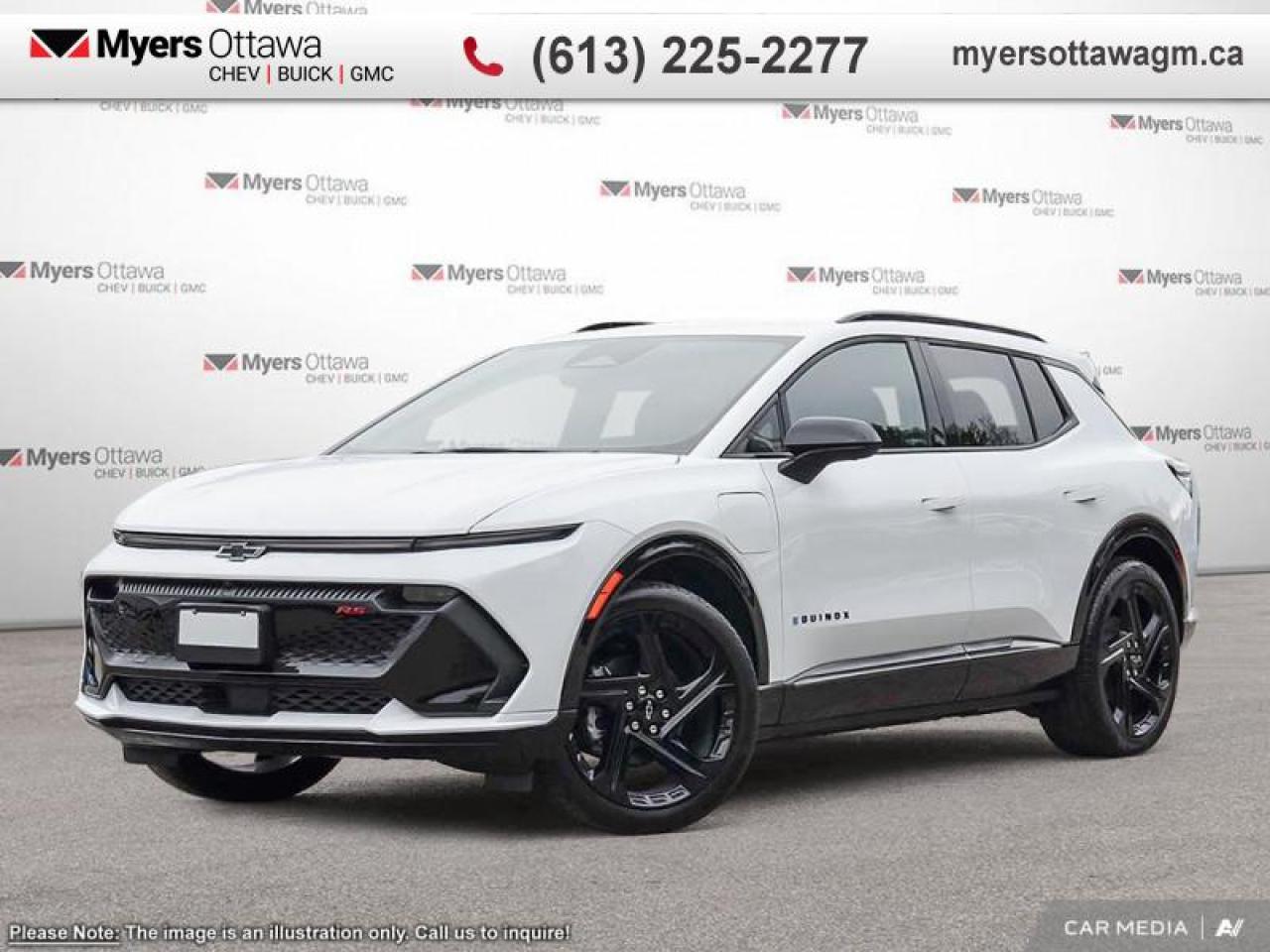 New 2025 Chevrolet Equinox EV RS  EQUINOX RS AWD, SUNROOF for sale in Ottawa, ON