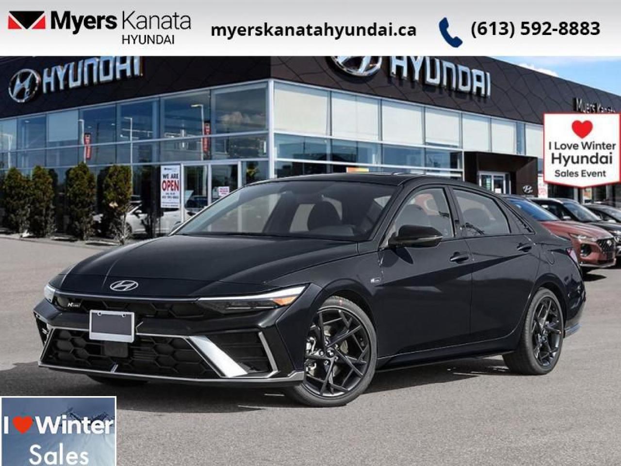 New 2025 Hyundai Elantra N Line Ultimate DCT  -  Premium Audio - $117.82 /Wk for sale in Kanata, ON