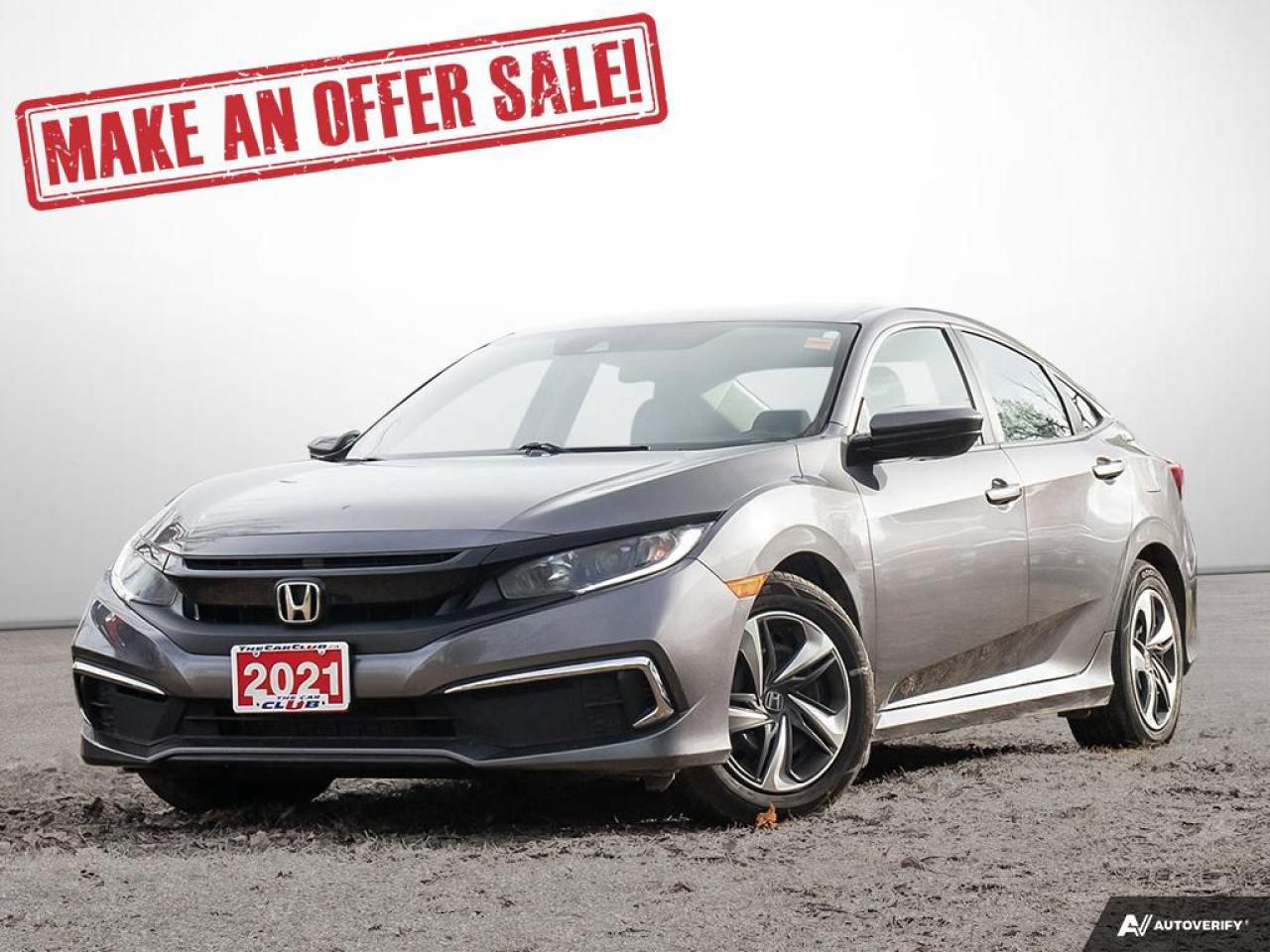 Used 2021 Honda Civic SEDAN LX for sale in Ottawa, ON