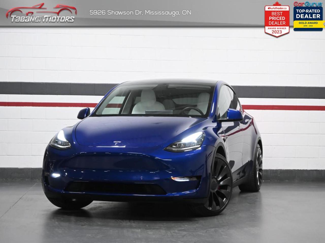 Used 2020 Tesla Model Y Performance   No Accident White Interiors Dual Motor Auto Pilot Navigation Glass Roof for sale in Mississauga, ON