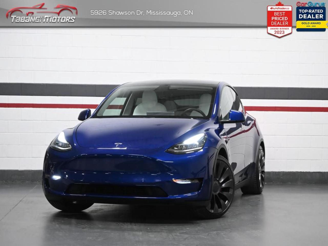 Used 2020 Tesla Model Y Performance   No Accident White Interiors Dual Motor Auto Pilot Navigation Glass Roof for sale in Mississauga, ON