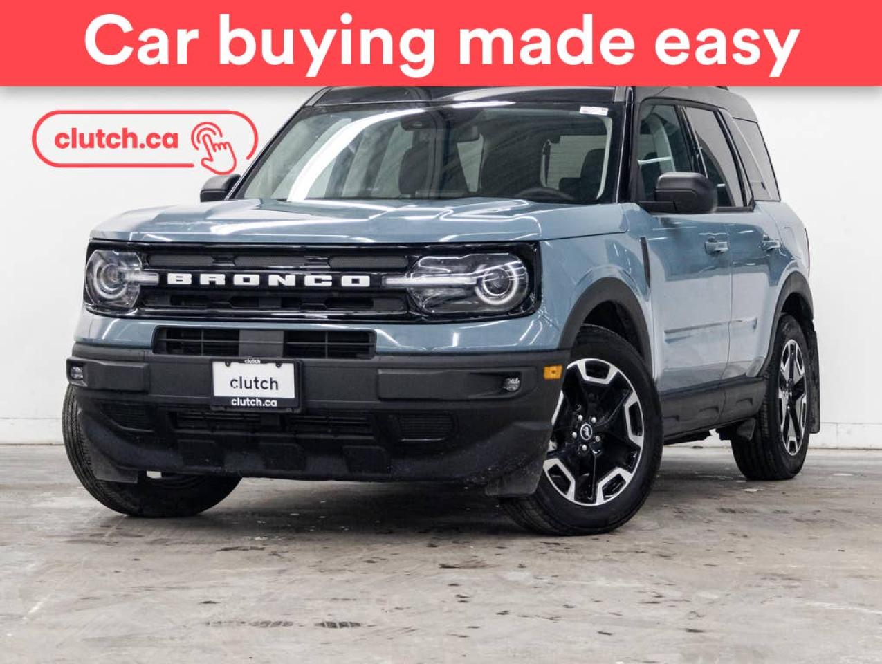 Used 2023 Ford Bronco Sport Outer Banks 4x4 w/ SYNC 3, Power Moonroof, Nav for sale in Toronto, ON