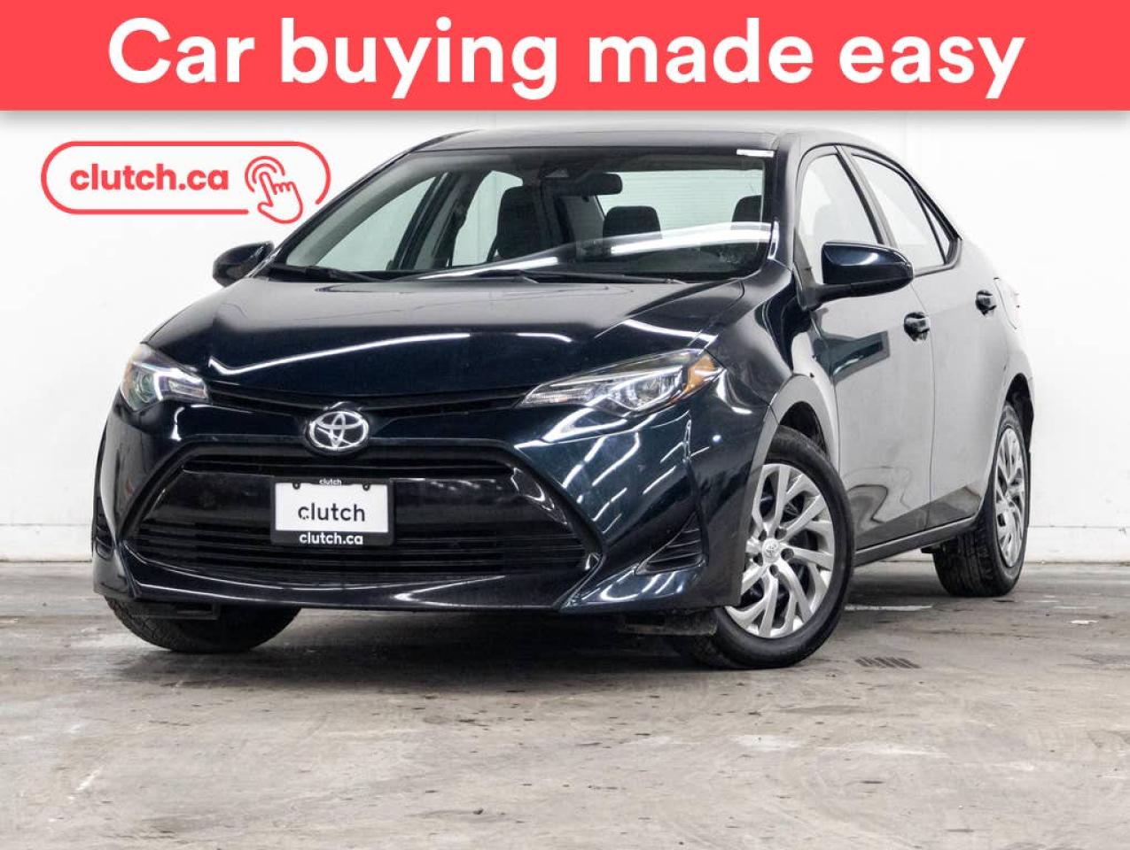 Used 2019 Toyota Corolla LE w/ Heated Front Seats, Rearview Cam, A/C for sale in Toronto, ON