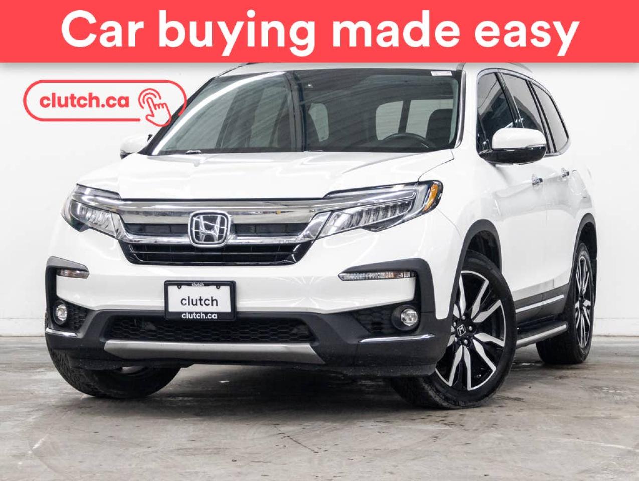 Used 2020 Honda Pilot Touring 8P AWD w/ Rear Entertainment System, Apple CarPlay & Android Auto, Heated Steering Wheel for sale in Toronto, ON