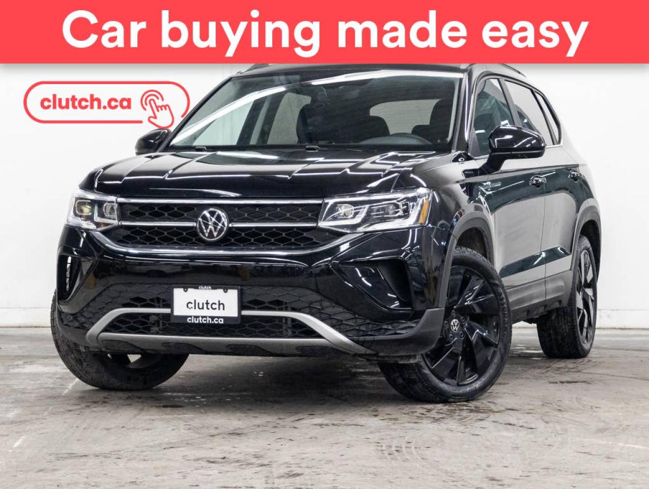 Used 2024 Volkswagen Taos Highline AWD w/ Apple CarPlay & Android Auto, Heated Steering Wheel, Heated Front Seats for sale in Toronto, ON