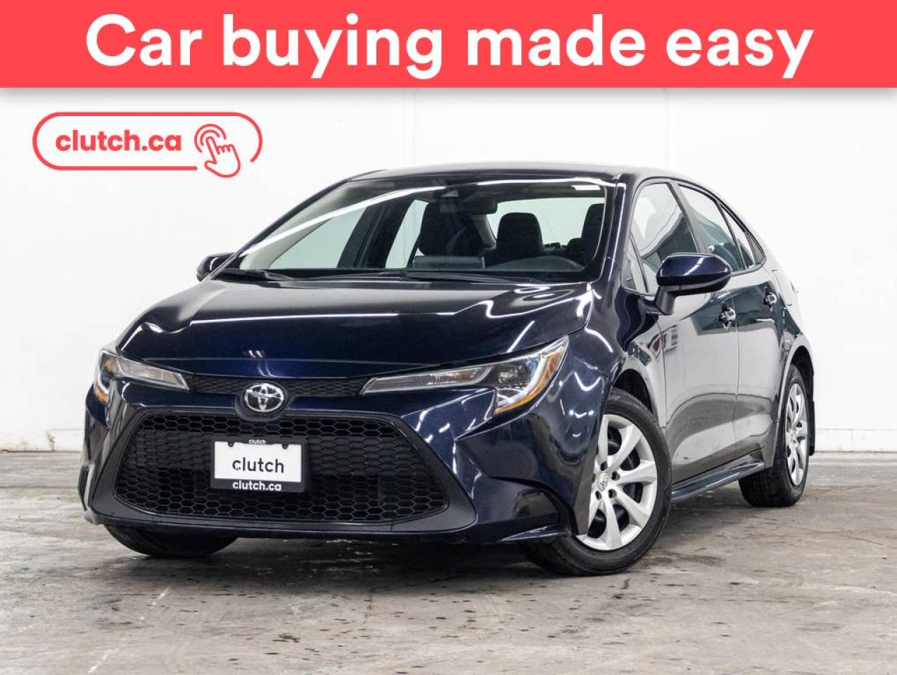 Used 2020 Toyota Corolla LE w/ Apple CarPlay, Rearview Cam, A/C for sale in Toronto, ON