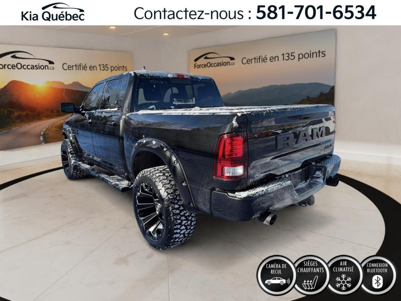 Used 2018 RAM 1500 SPORT * NIGHT EDITION* GPS* TOIT* CUIR* BIZONE* for sale in Québec, QC