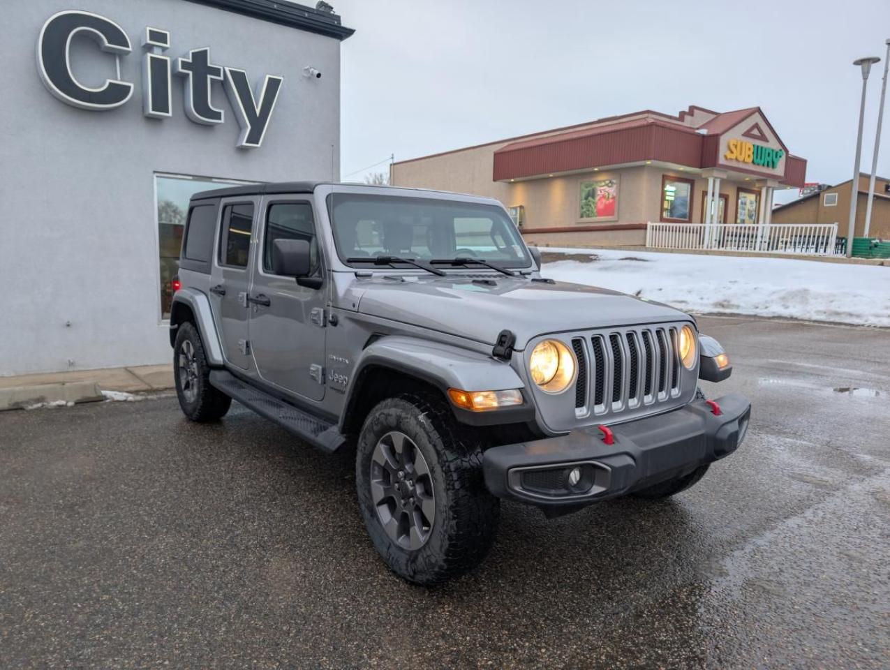 Used 2018 Jeep Wrangler SAHARA 4X4 for sale in Medicine Hat, AB