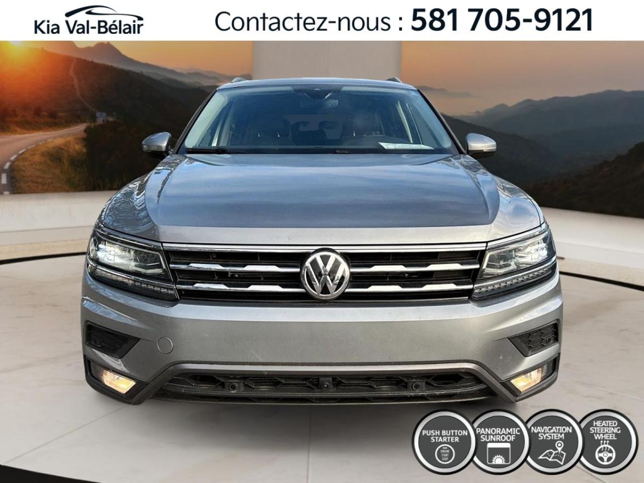 Used 2021 Volkswagen Tiguan Highline A/C * AWD * TOIT * CUIR * CARPLAY * GPS * for sale in Québec, QC