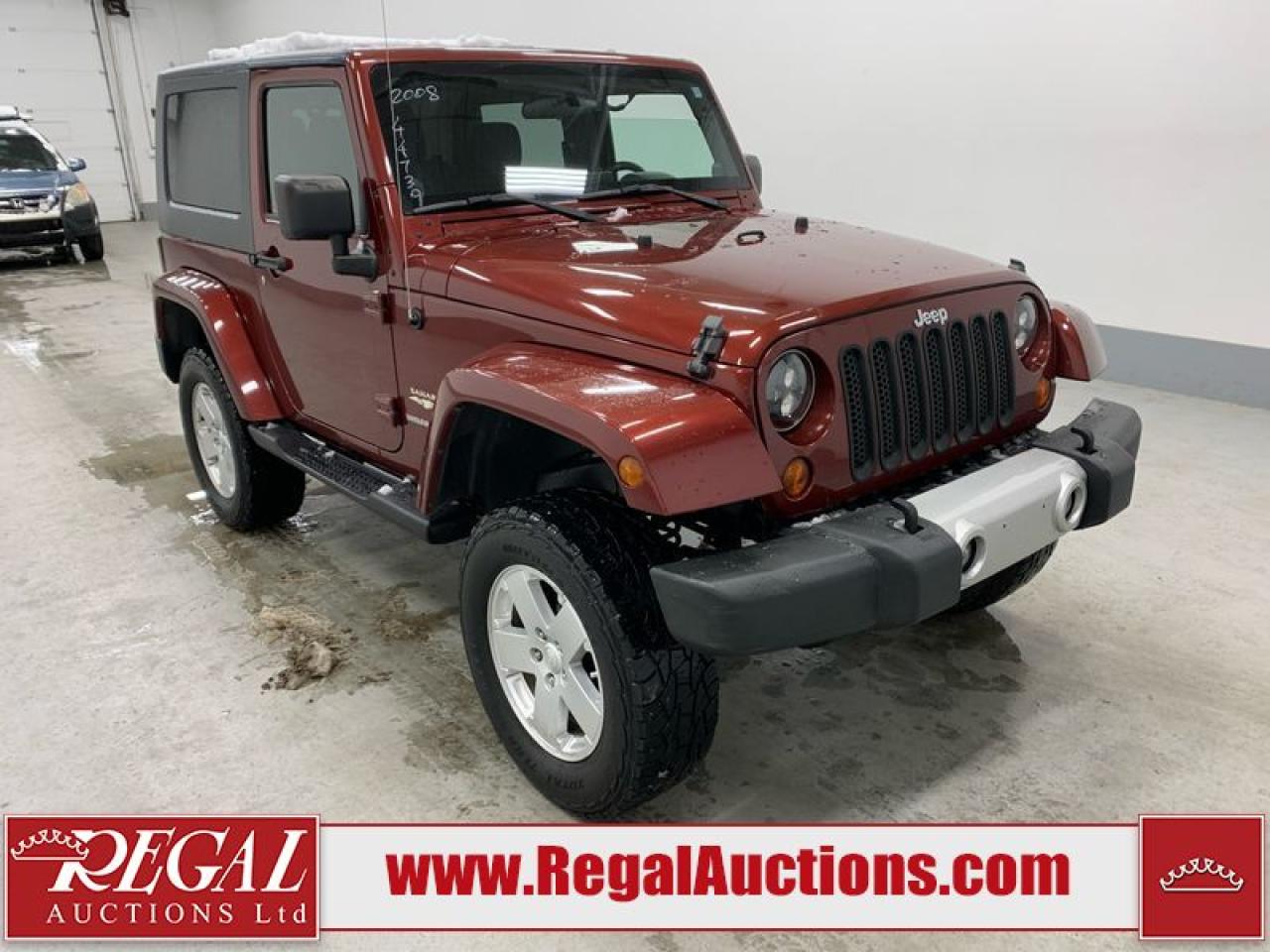 Used 2008 Jeep Wrangler Sahara for sale in Calgary, AB