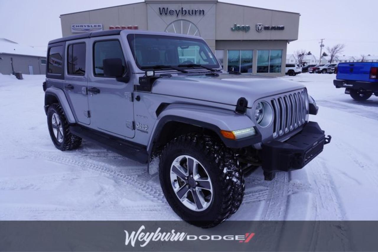 Used 2020 Jeep Wrangler Unlimited Sahara | 3.0L ECODIESEL!! | Heated Seats/Wheel | 4X4 | Remote Start | Alpine Stereo | Towing Pkg. | for sale in Weyburn, SK