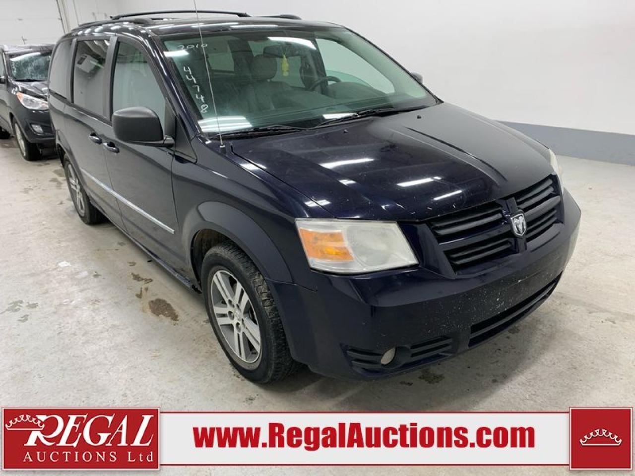 Used 2010 Dodge Grand Caravan SXT for sale in Calgary, AB