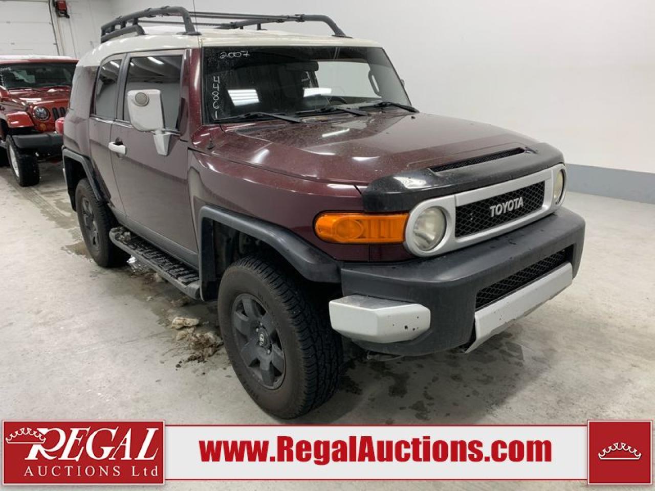 Used 2007 Toyota FJ Cruiser  for sale in Calgary, AB