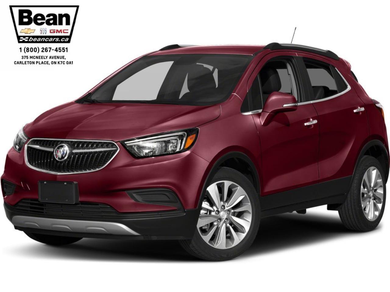 Used 2017 Buick Encore Preferred 1.4L 4 CYL WITH REMOTE ENTRY, CLOTH SEATS, POWER DRIVERS SEAT, CRUISE CONTROL, REAR VISION CAMERA, APPLE CARPLAY AND ANDROID AUTO for sale in Carleton Place, ON