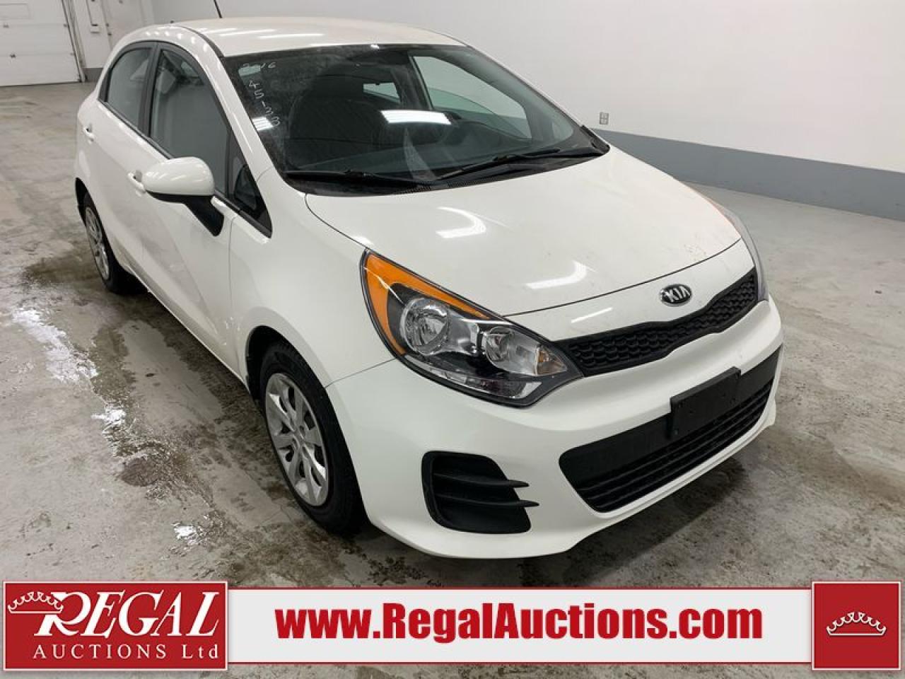 Used 2016 Kia Rio  for sale in Calgary, AB