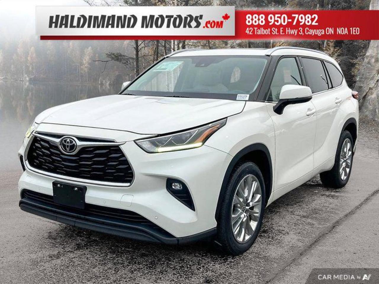 Used 2021 Toyota Highlander LIMITED for sale in Cayuga, ON