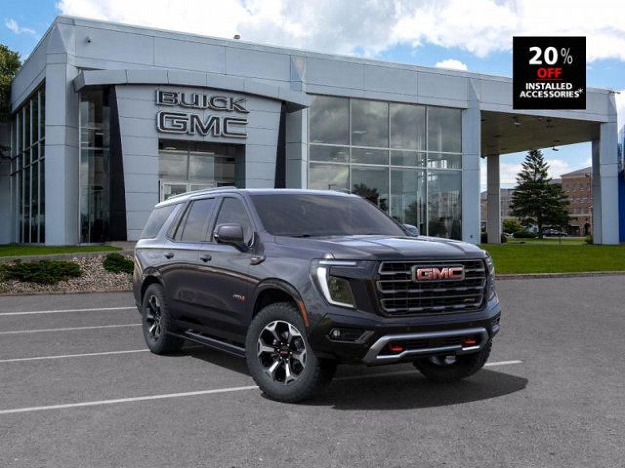 New 2025 GMC Yukon AT4- Power Liftgate -  Cooled Seats for sale in Kingston, ON