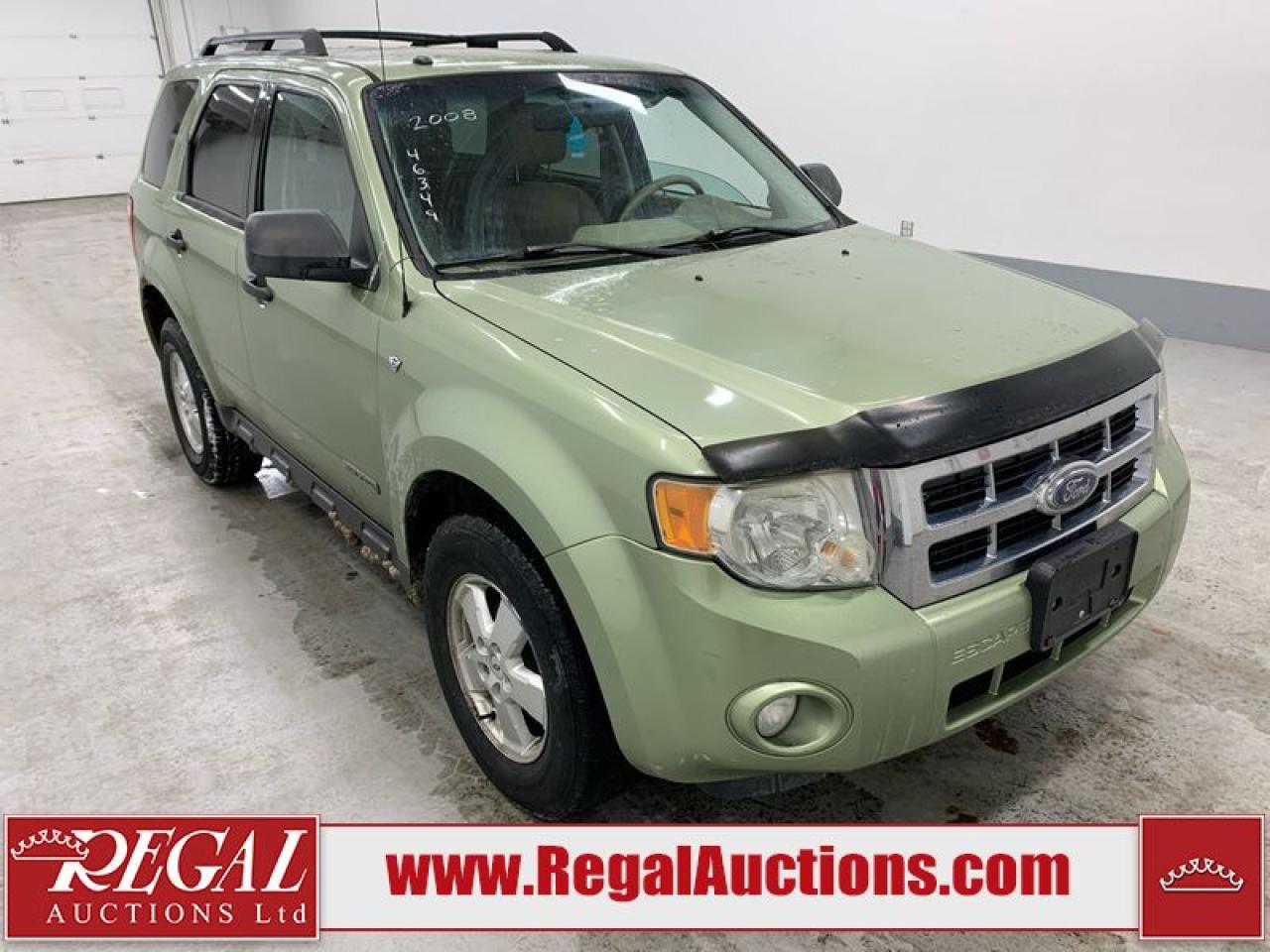 Used 2008 Ford Escape XLT for sale in Calgary, AB