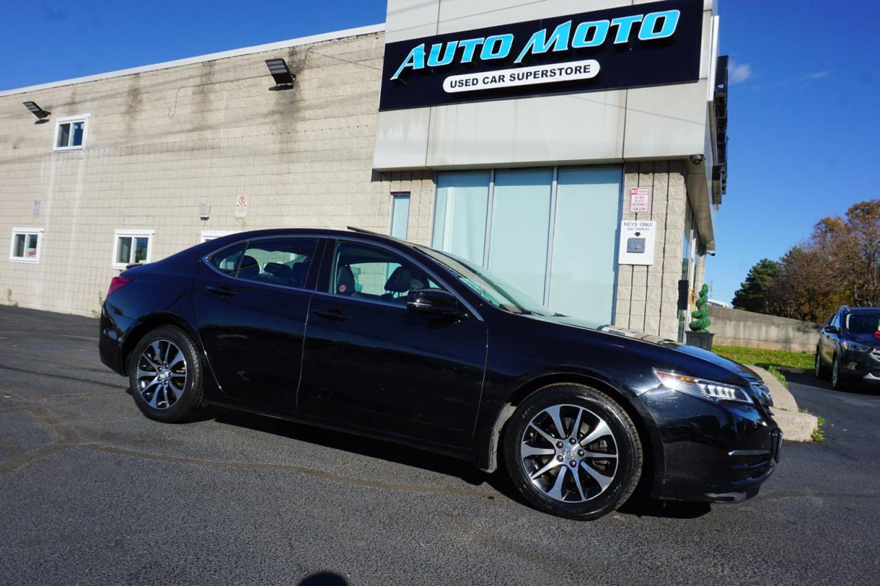 Used 2016 Acura TLX TECH PKG CERTIFIED *ACURA MAINTAIN* NAVI CAMERA BLUETOOTH HEATED SEATS SUNROOF LEATHER for sale in Burlington, ON